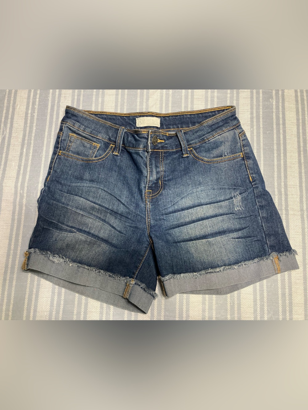 8 Circuits of Consciousness truly vintage denim shorts.